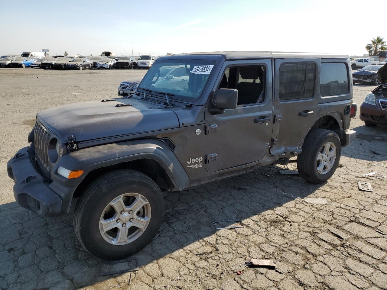 2021 Jeep Wrangler Unlimited Sport vin: 1C4HJXDN6MW523976