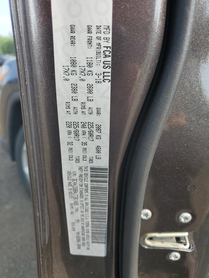 3C4NJDBB4JT361065 2018 Jeep Compass Latitude