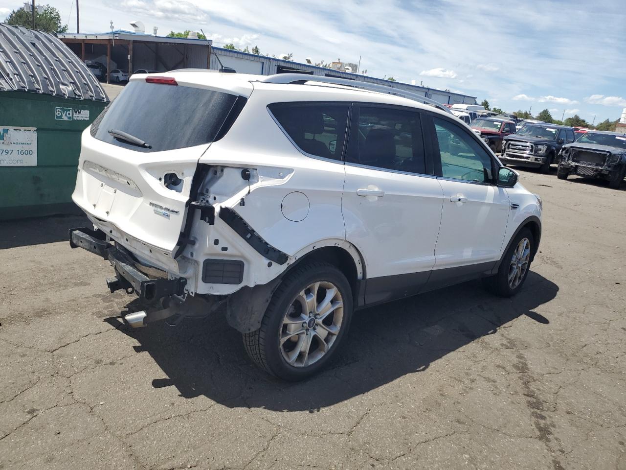 Lot #2955487504 2016 FORD ESCAPE TIT