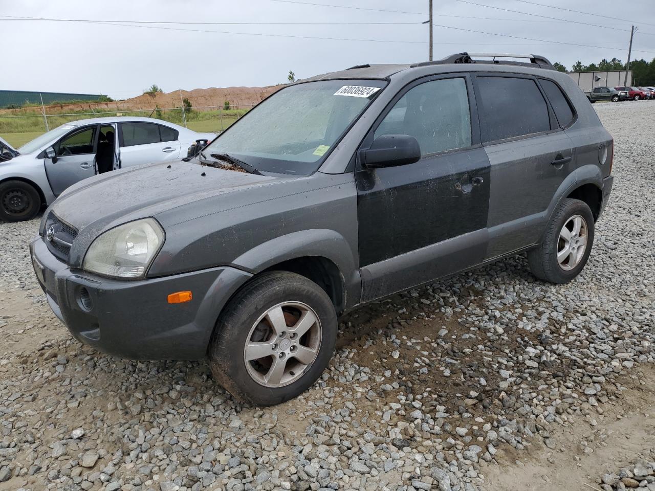 KM8JM12B37U555441 2007 Hyundai Tucson Gls