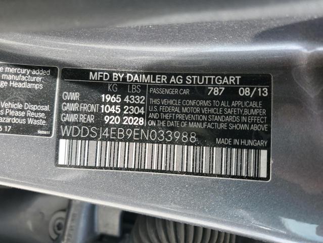 VIN WDDSJ4EB9EN033988 2014 Mercedes-Benz CLA-Class,... no.12