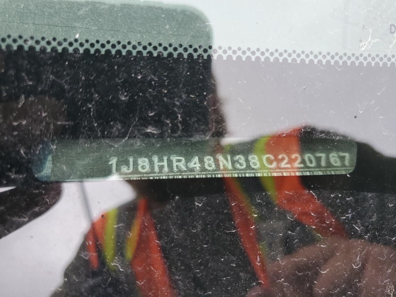 1J8HR48N38C220767 2008 Jeep Grand Cherokee Laredo