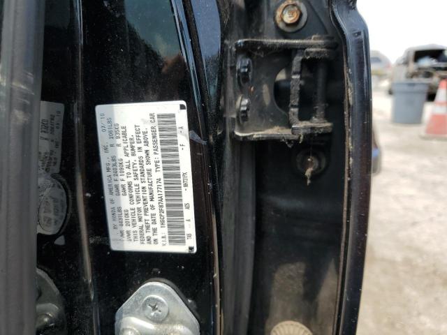 2010 Honda Accord Exl VIN: 1HGCP2F87AA177174 Lot: 59503924