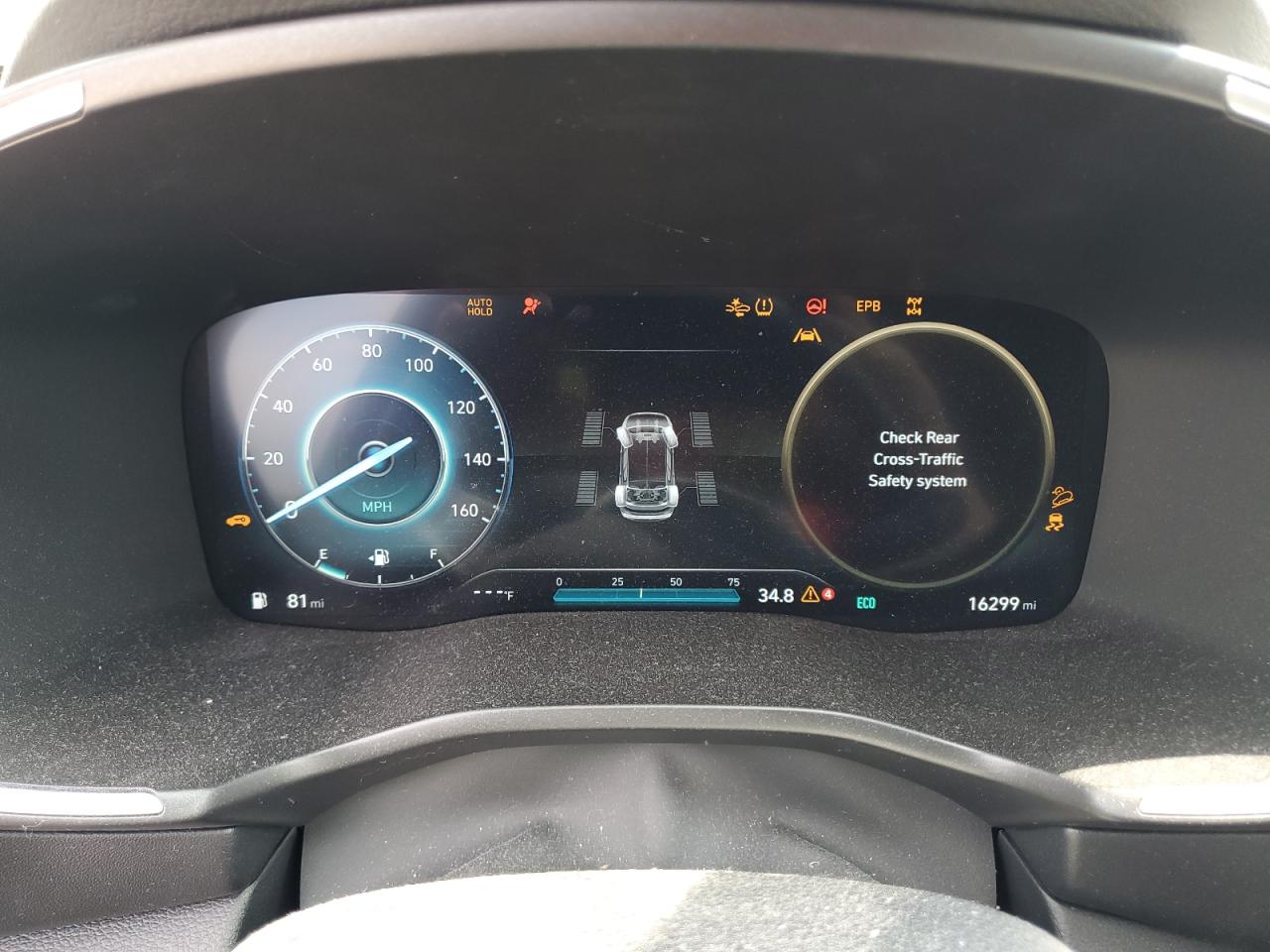 KM8S6DA22NU030935 2022 Hyundai Santa Fe Sel