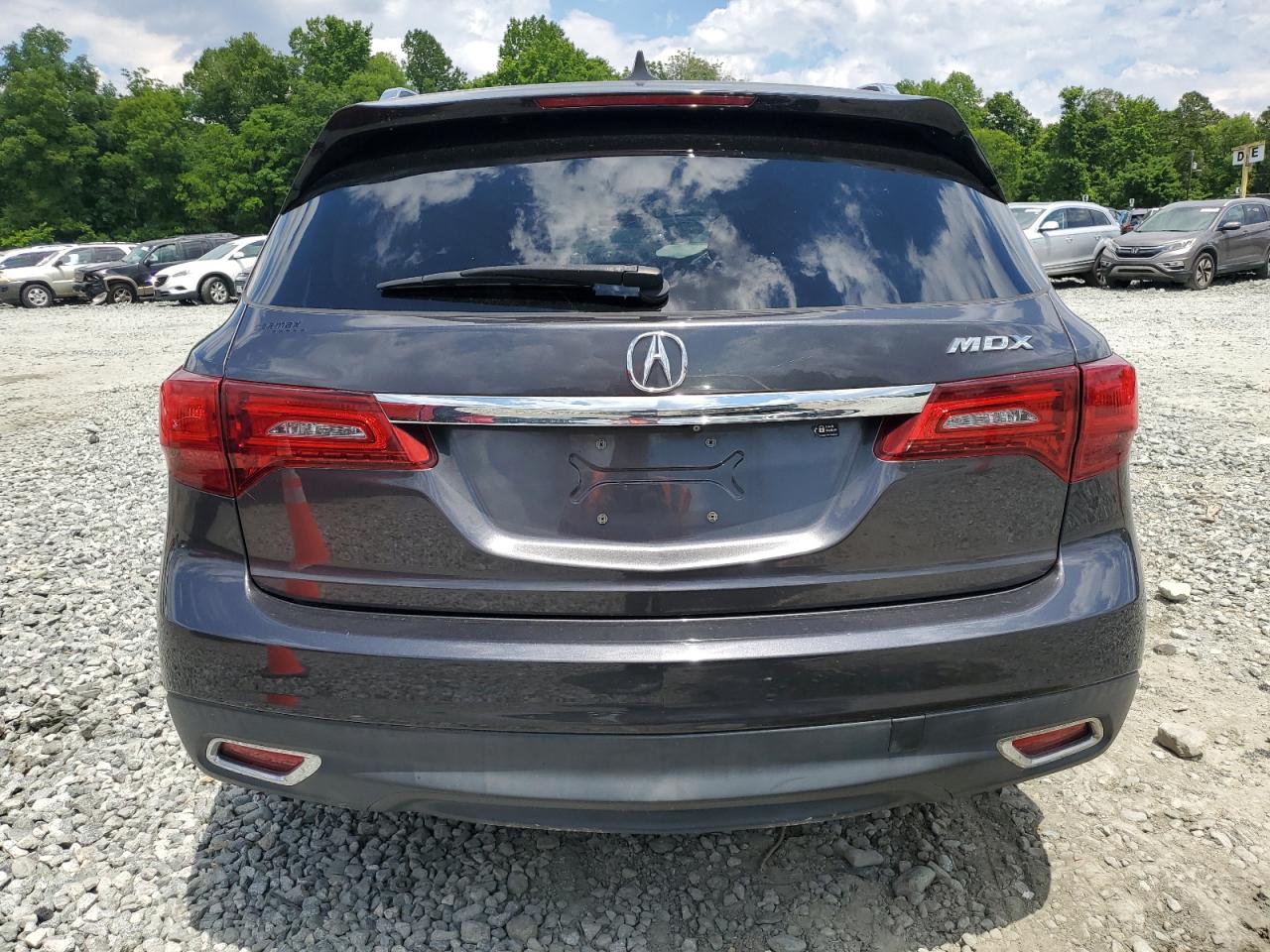 5FRYD3H62EB001949 2014 Acura Mdx Technology
