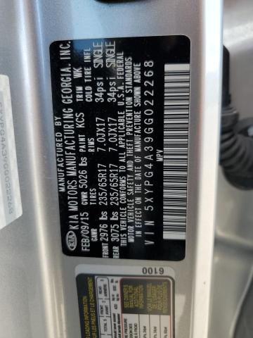 2016 KIA SORENTO LX - 5XYPG4A39GG022268