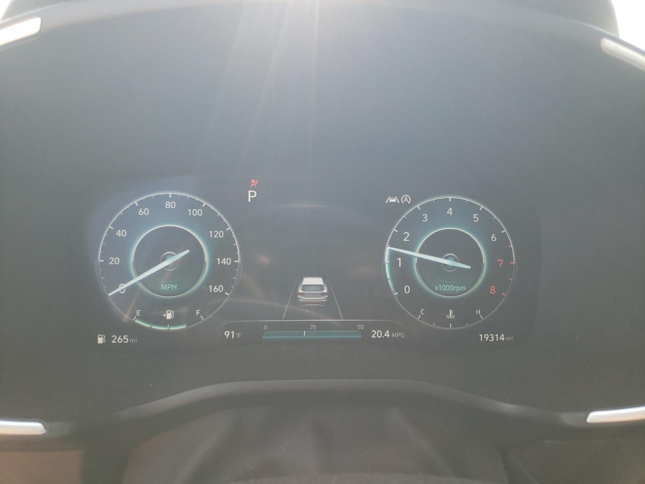 5NMS3DAJXNH411119 2022 Hyundai Santa Fe Sel