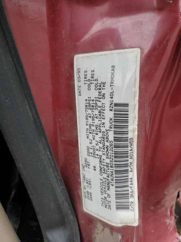 4TAUN41B0SZ012265 1995 Toyota Tacoma