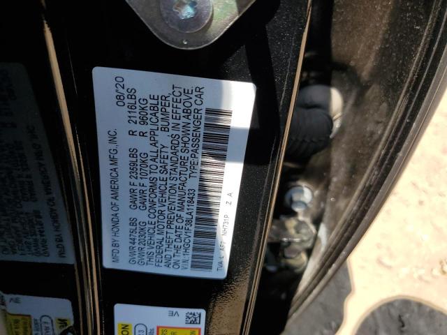 1HGCV1F38LA118433 Honda Accord SPO 12