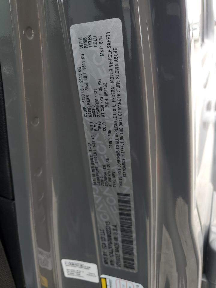 1C4JJXP64NW223313 2022 Jeep Wrangler Unlimited Sahara 4Xe