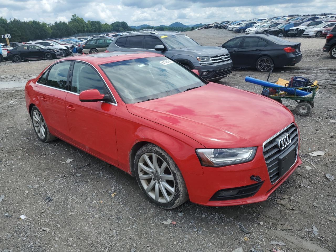 2013 Audi A4 Premium Plus vin: WAUFFAFL6DN037043