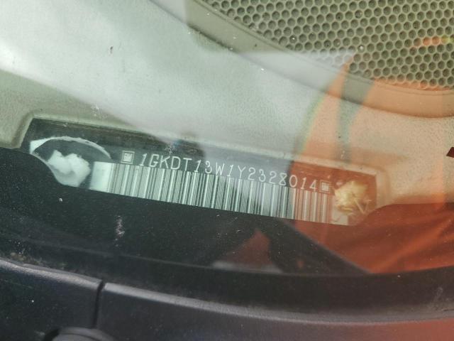 2000 GMC Jimmy / Envoy VIN: 1GKDT13W1Y2328014 Lot: 57551444