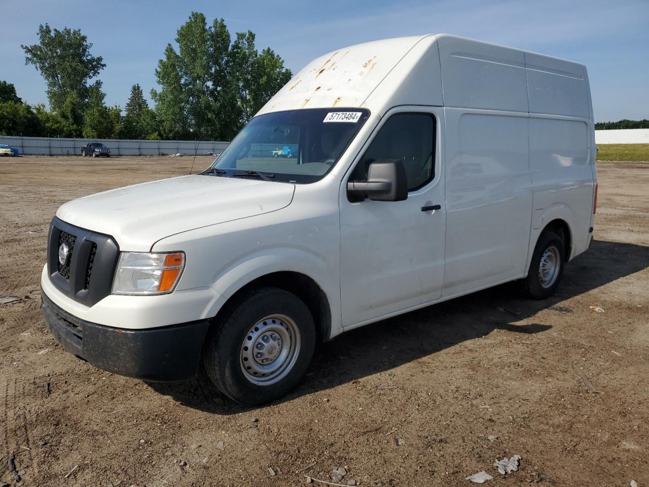 1N6BF0LXXFN807750 2015 Nissan Nv 2500