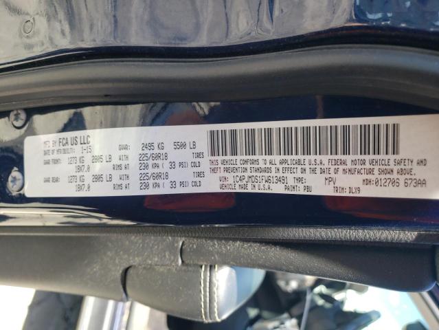 1C4PJMDS1FW613491 2015 Jeep Cherokee Limited