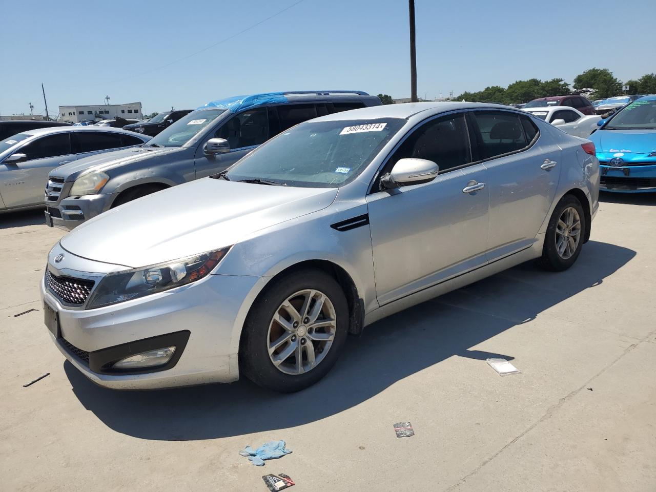 2013 Kia Optima Lx vin: KNAGM4A79D5326035