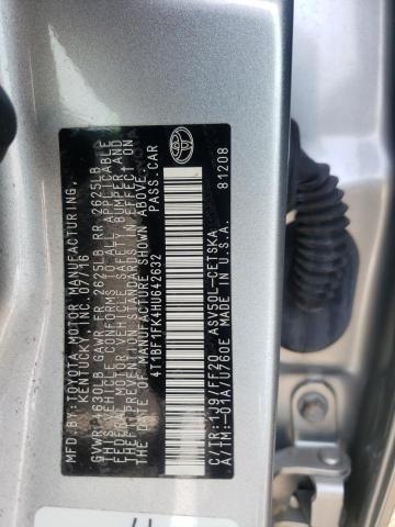 4T1BF1FK4HU642632 2017 TOYOTA CAMRY - Image 12