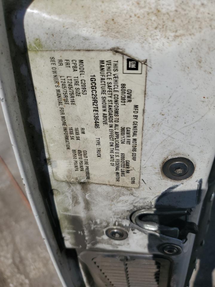 1GCGC29R2TE136446 1996 Chevrolet Gmt-400 C2500