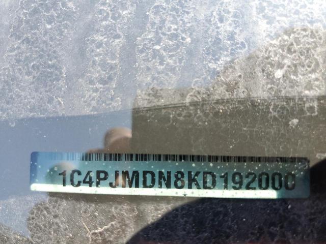 2019 Jeep Cherokee Limited VIN: 1C4PJMDN8KD192000 Lot: 55071684