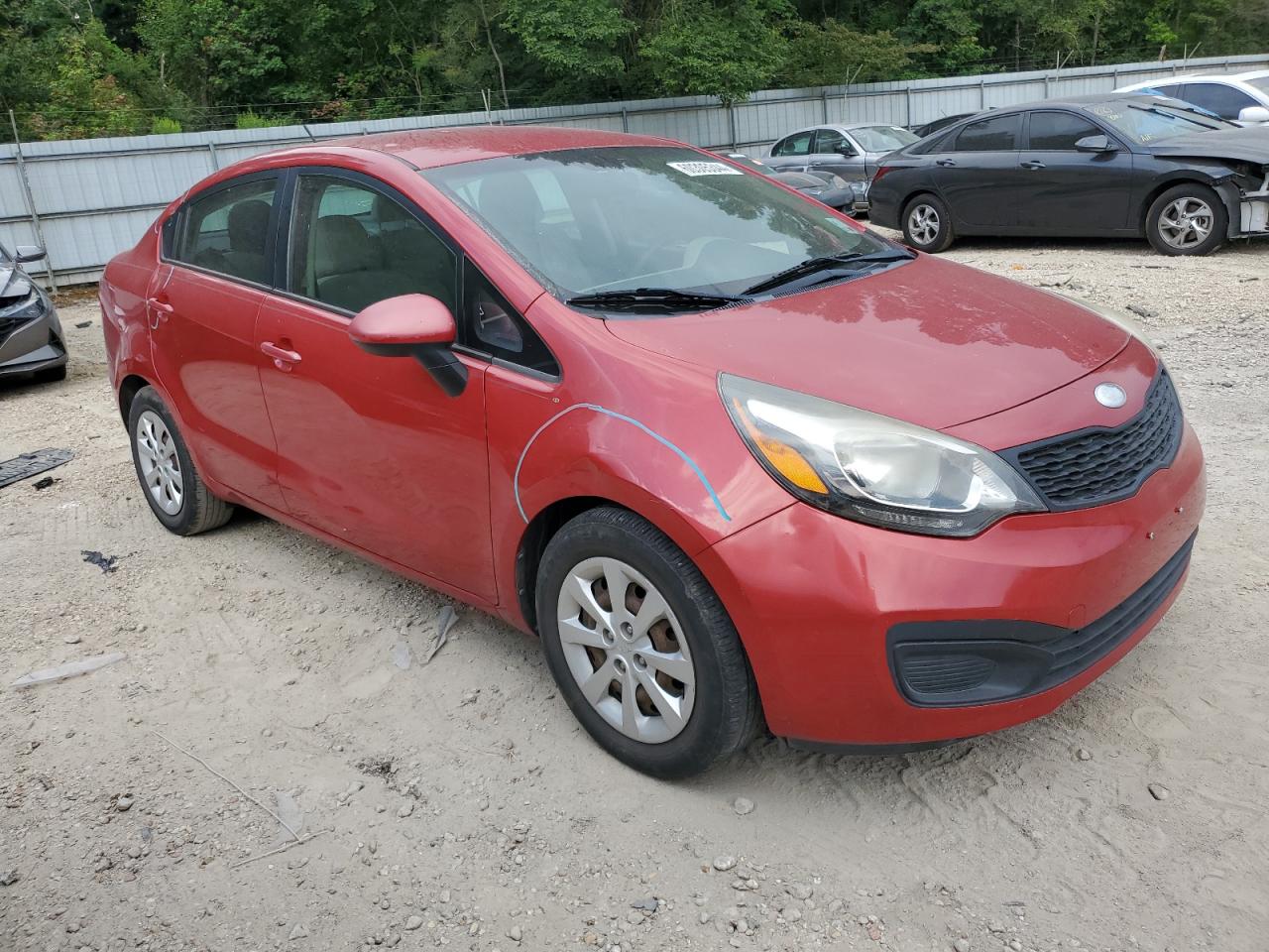 2014 Kia Rio Lx vin: KNADM4A30E6330082