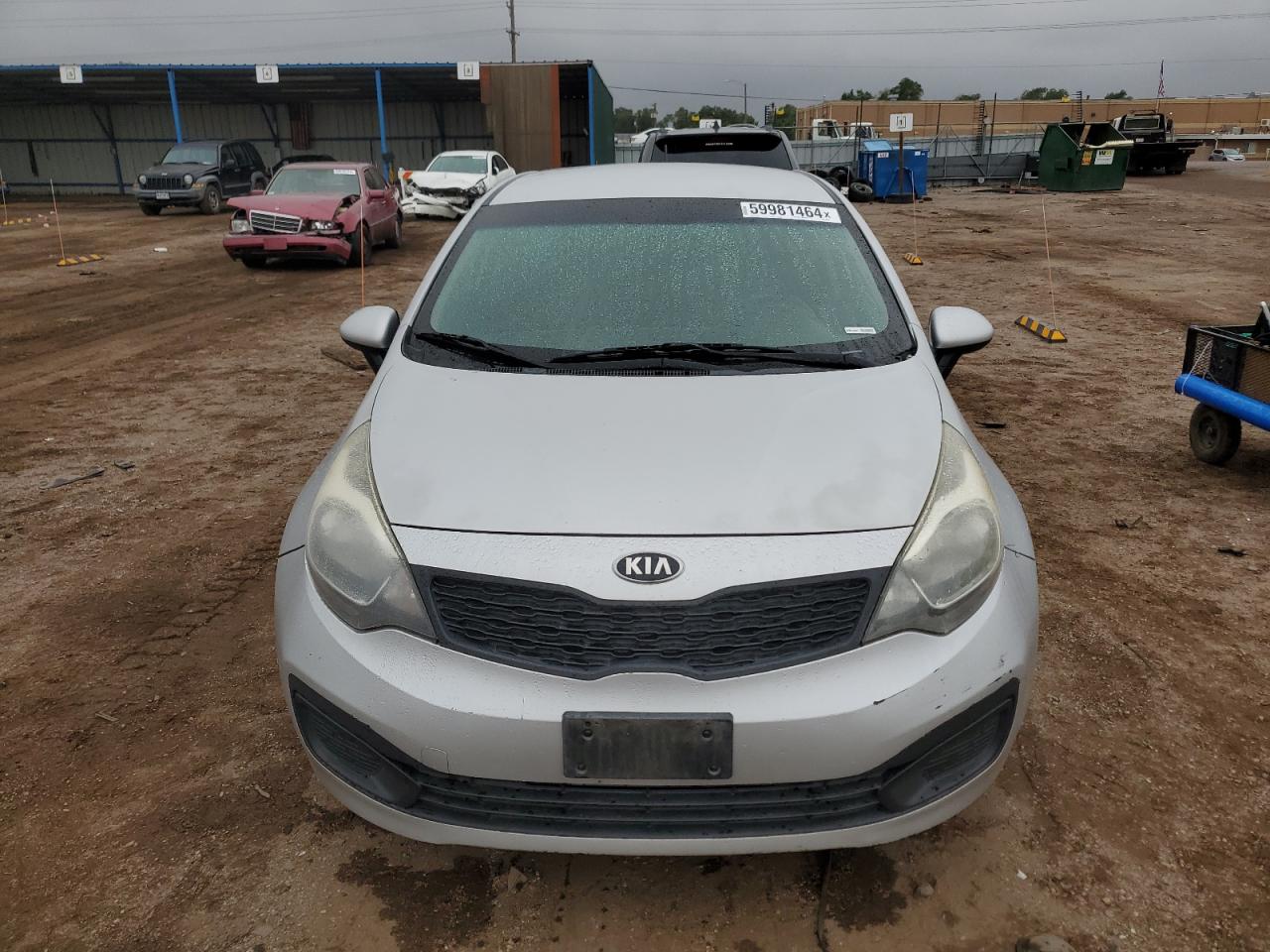 2014 Kia Rio Lx vin: KNADM4A35E6353809