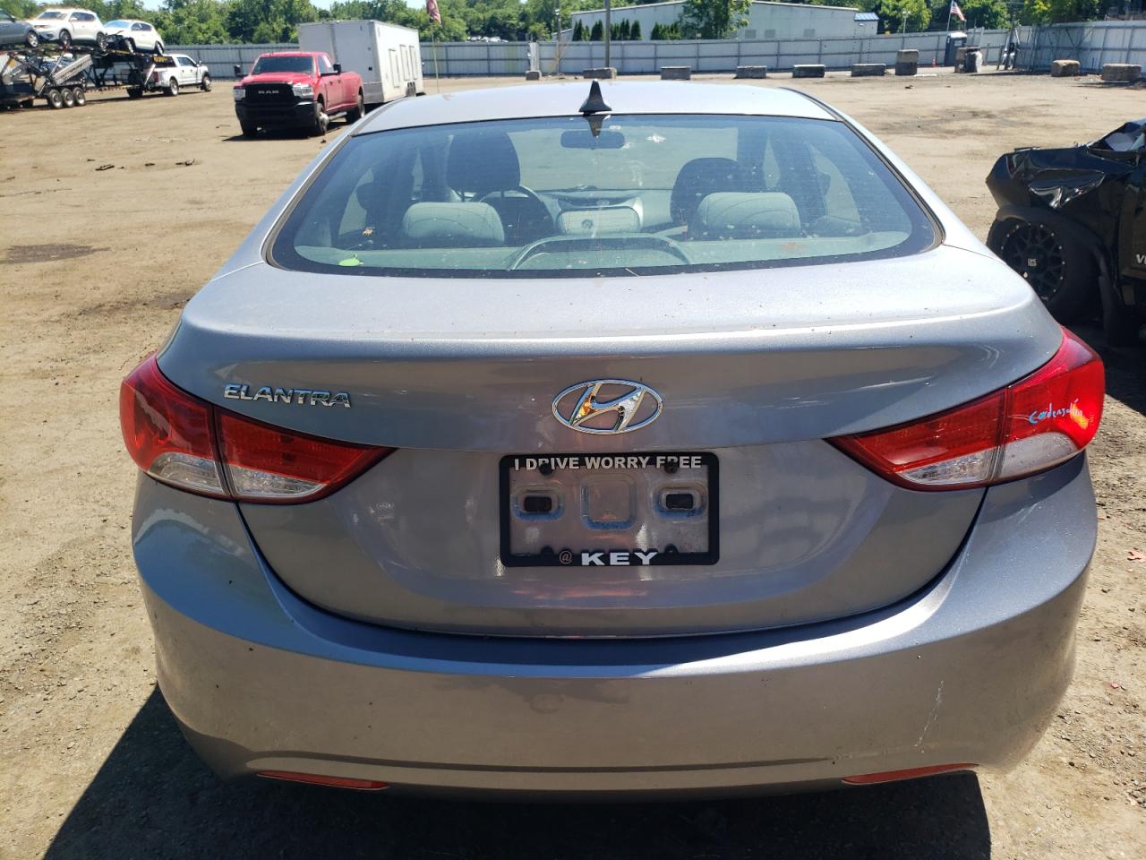 Lot #2861956662 2013 HYUNDAI ELANTRA GL