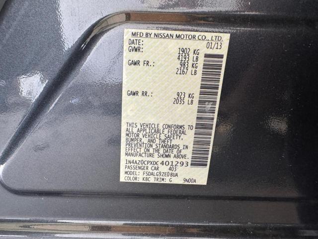 2013 Nissan Leaf S VIN: 1N4AZ0CPXDC401293 Lot: 58147424