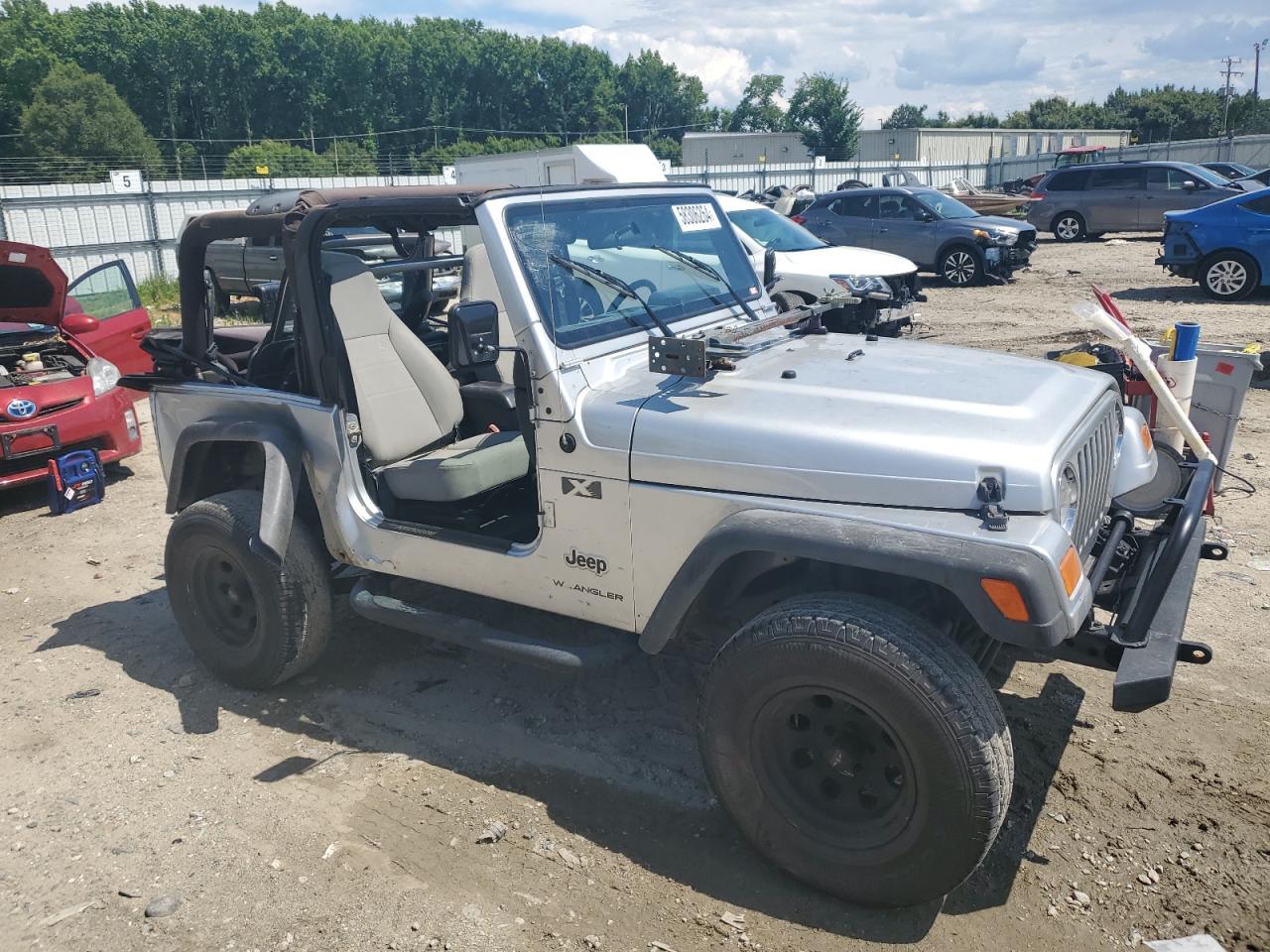 1J4FA39S04P778027 2004 Jeep Wrangler X