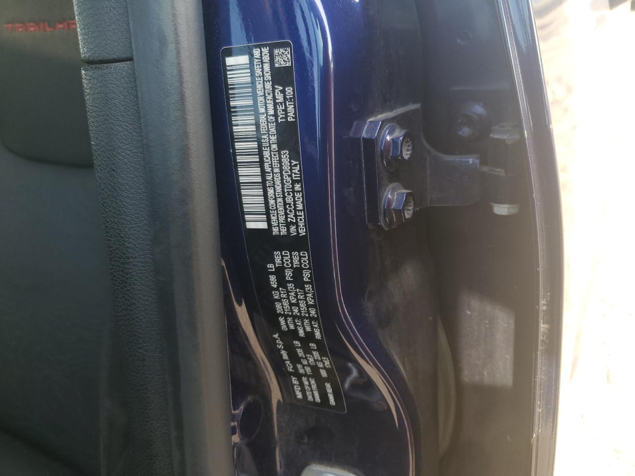 ZACCJBCT0GPD89853 2016 Jeep Renegade Trailhawk