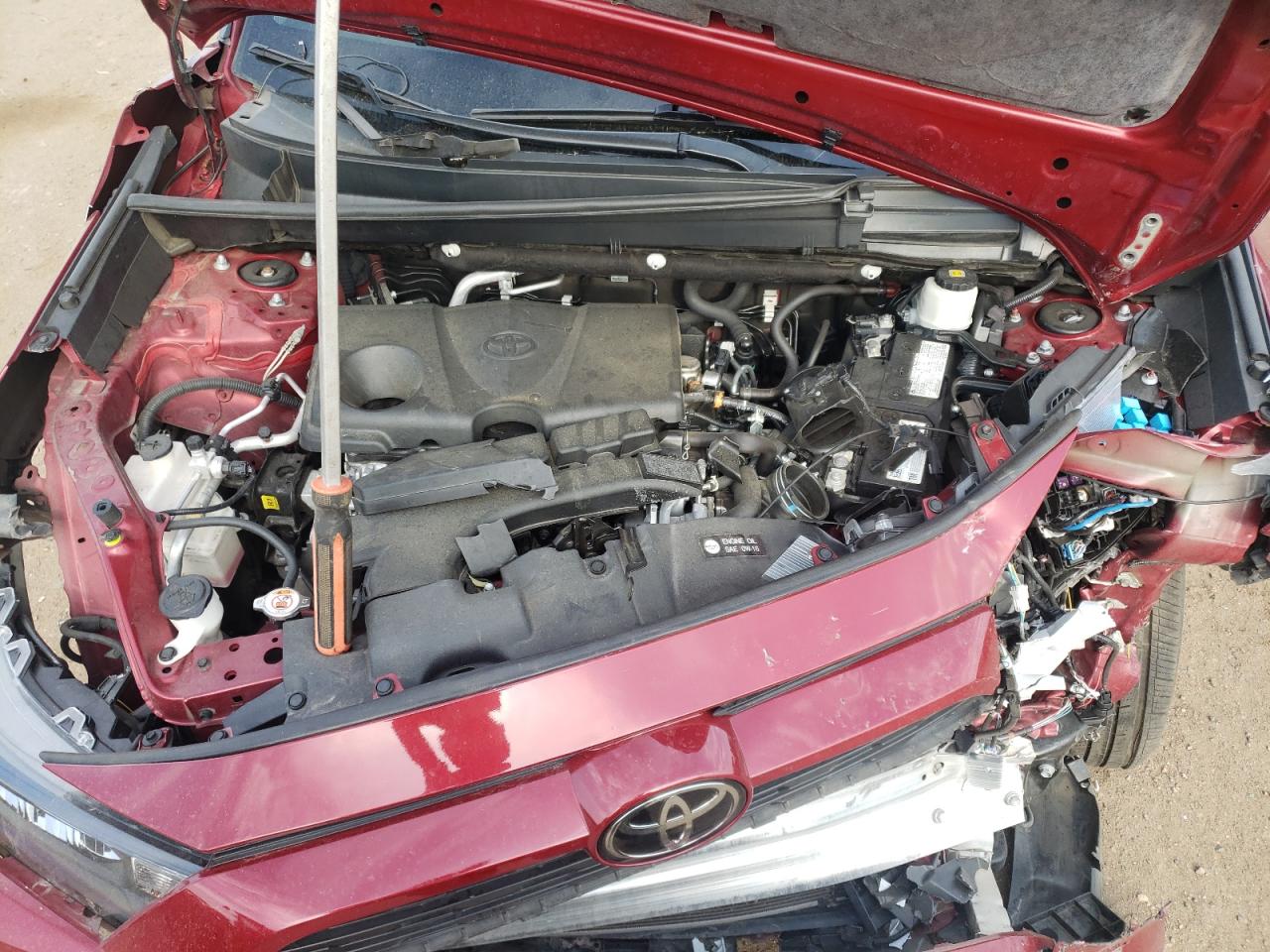 2T3F1RFV1MW189967 2021 Toyota Rav4 Le