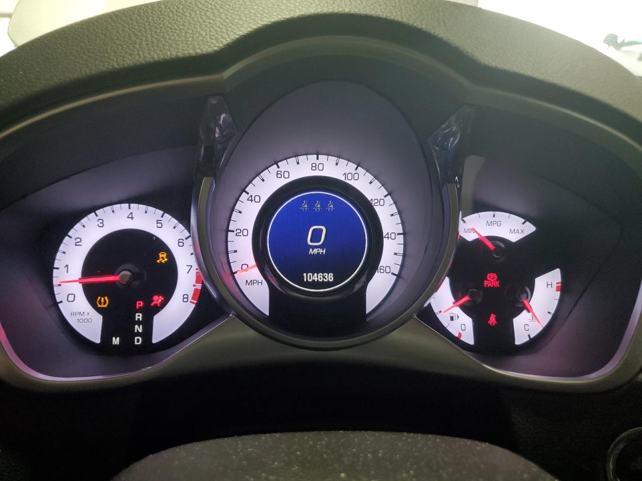 3GYFNAE33CS653112 2012 Cadillac Srx Luxury Collection