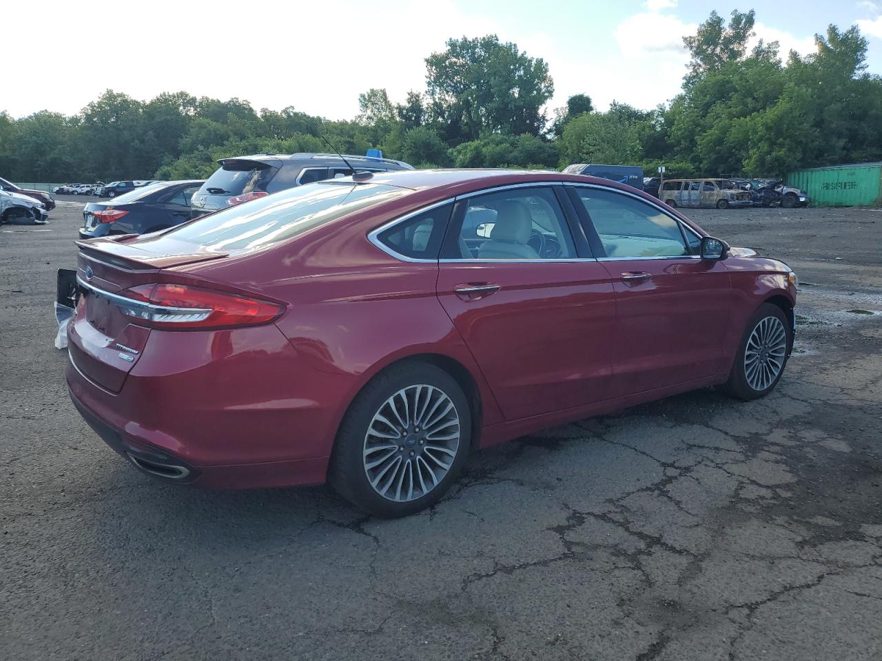 2018 Ford Fusion Titanium/Platinum vin: 3FA6P0D98JR187882