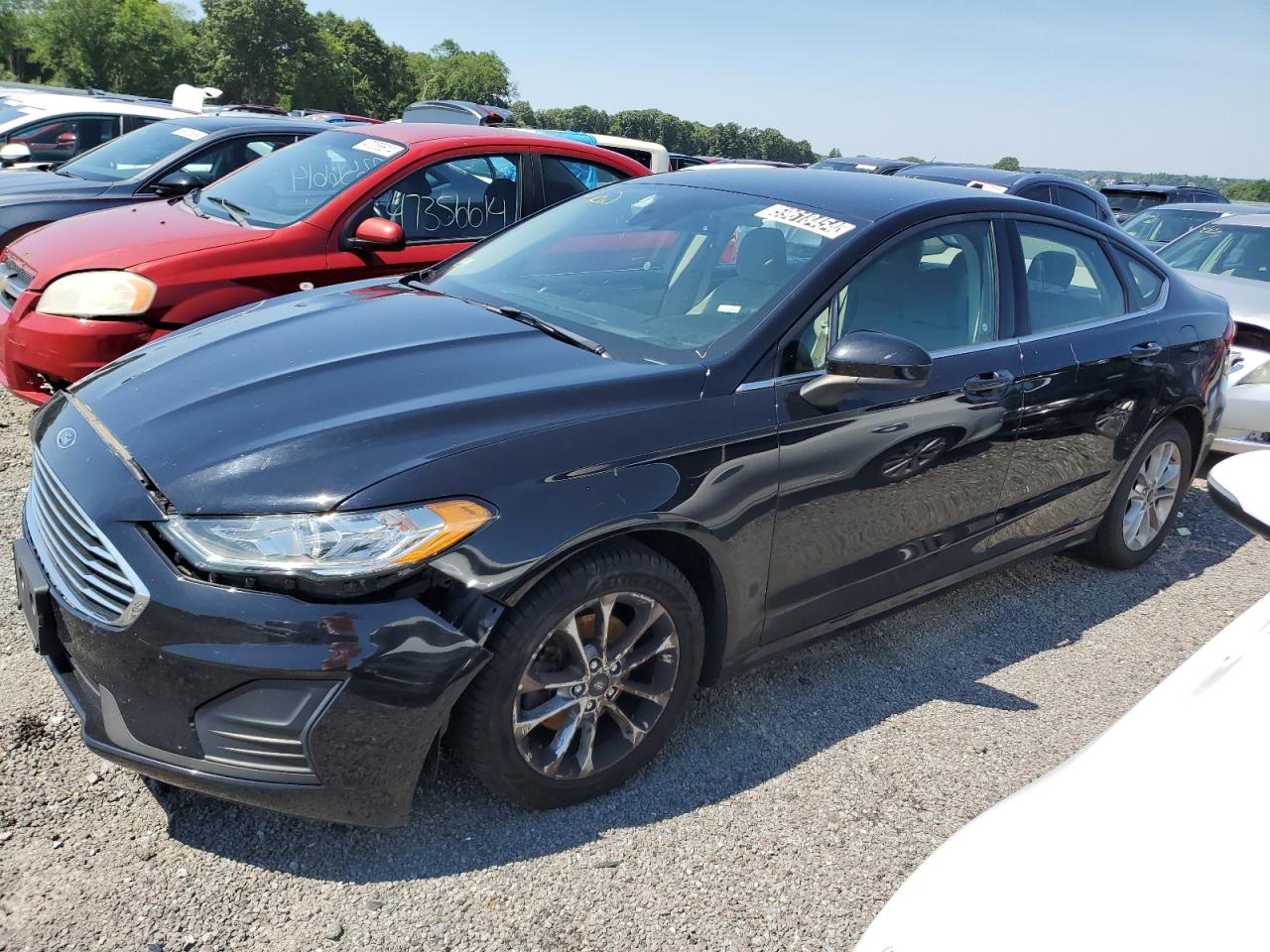 2020 Ford Fusion Se vin: 3FA6P0HD0LR140430