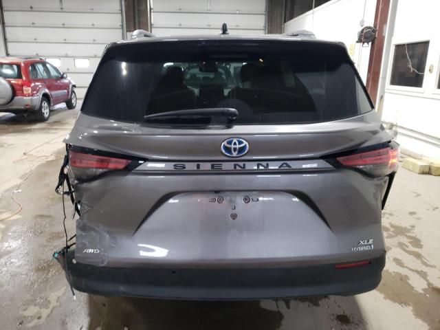 2021 TOYOTA SIENNA XLE - 5TDYSKFC0MS031634