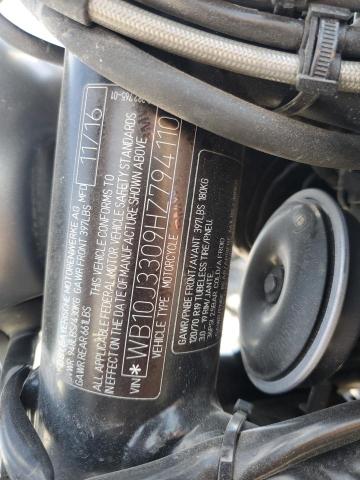 2017 BMW R NINE T S - WB10J3309HZ794110