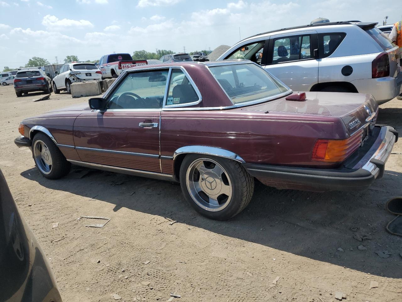 WDBBA48D5GA053414 1986 Mercedes-Benz 560 Sl