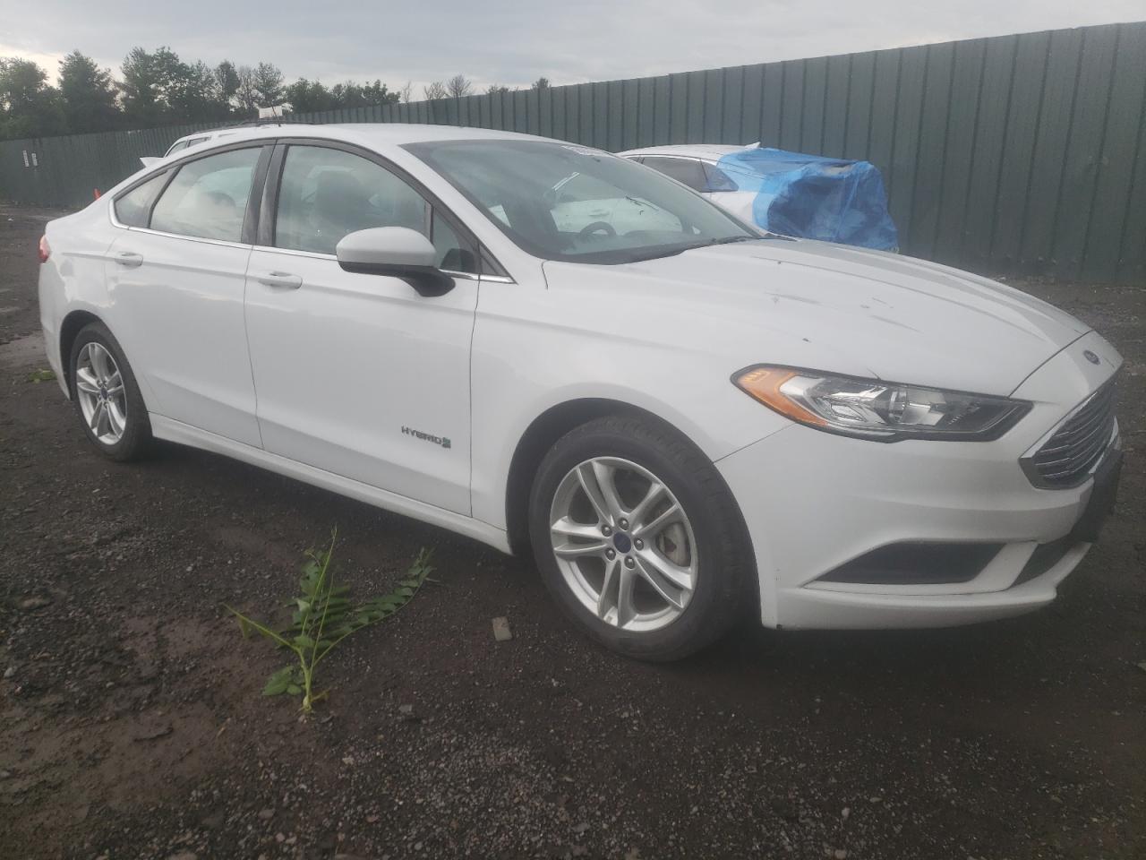 2018 Ford Fusion S Hybrid vin: 3FA6P0UU7JR100395