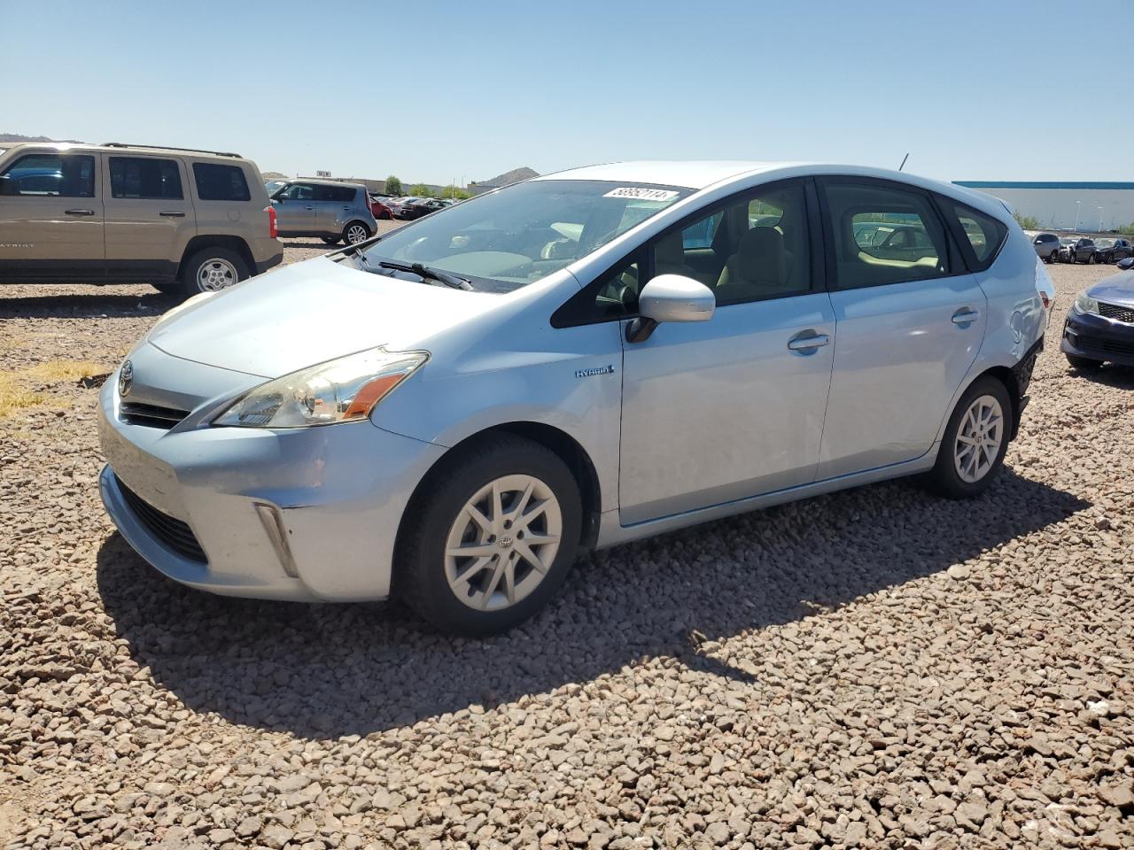 JTDZN3EU9EJ001476 2014 Toyota Prius V