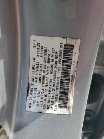 VIN 1HGCR2F36FA045898 2015 Honda Accord, LX no.12