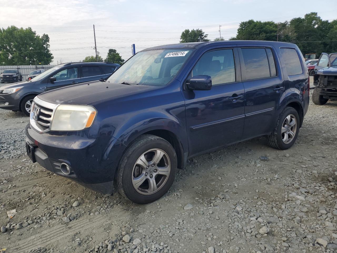 5FNYF4H71DB032019 2013 Honda Pilot Exln