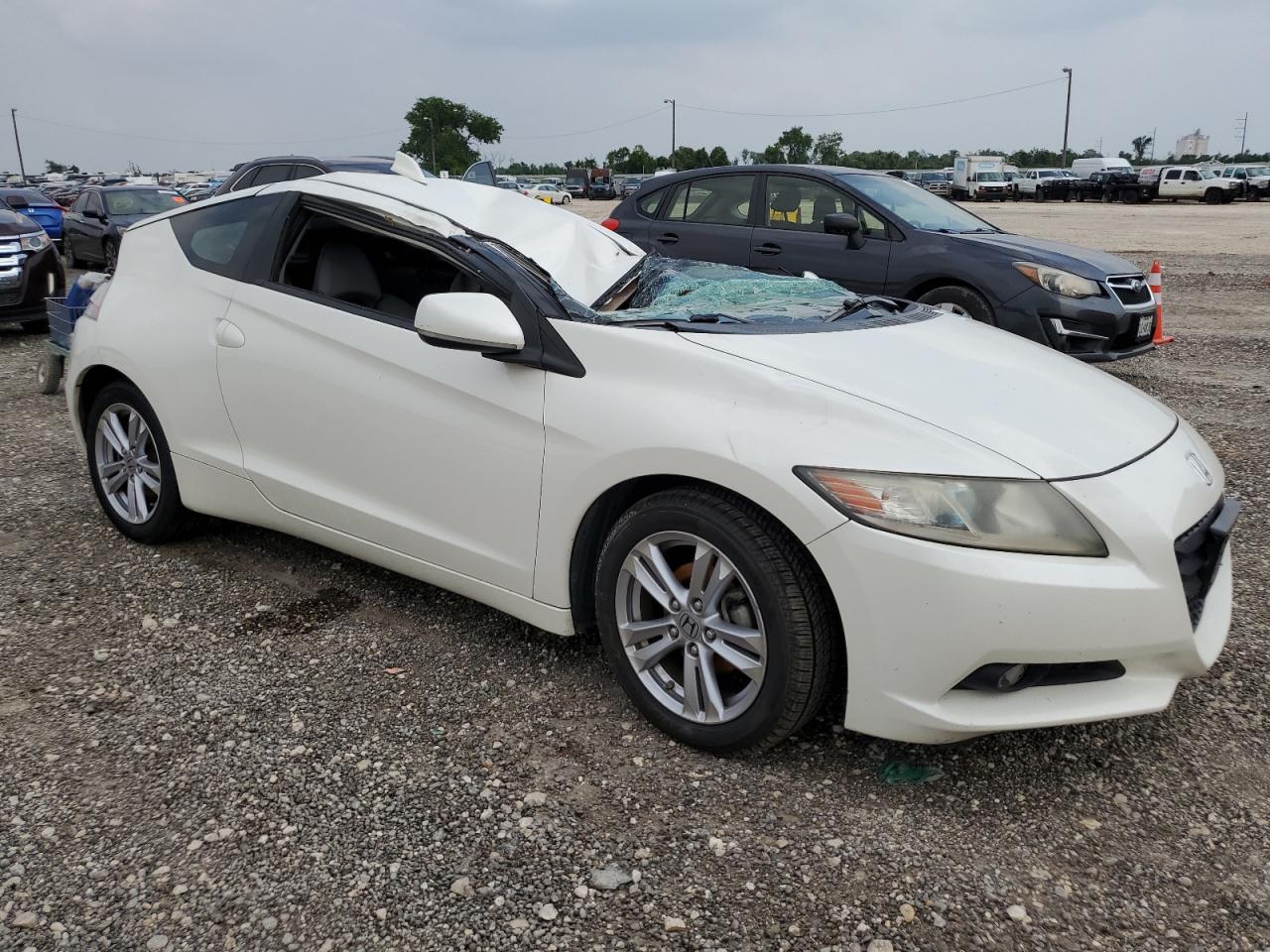 JHMZF1C62BS009929 2011 Honda Cr-Z Ex