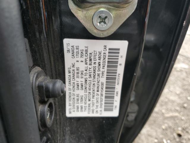 2HGFB2F58FH549387 2015 HONDA CIVIC - Image 12