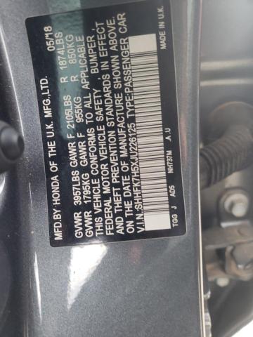2018 HONDA CIVIC EX - SHHFK7H5XJU226125