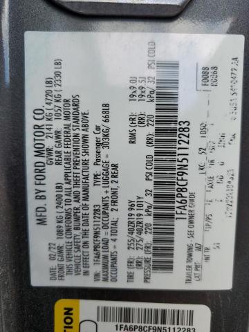 2022 FORD MUSTANG GT - 1FA6P8CF9N5112283