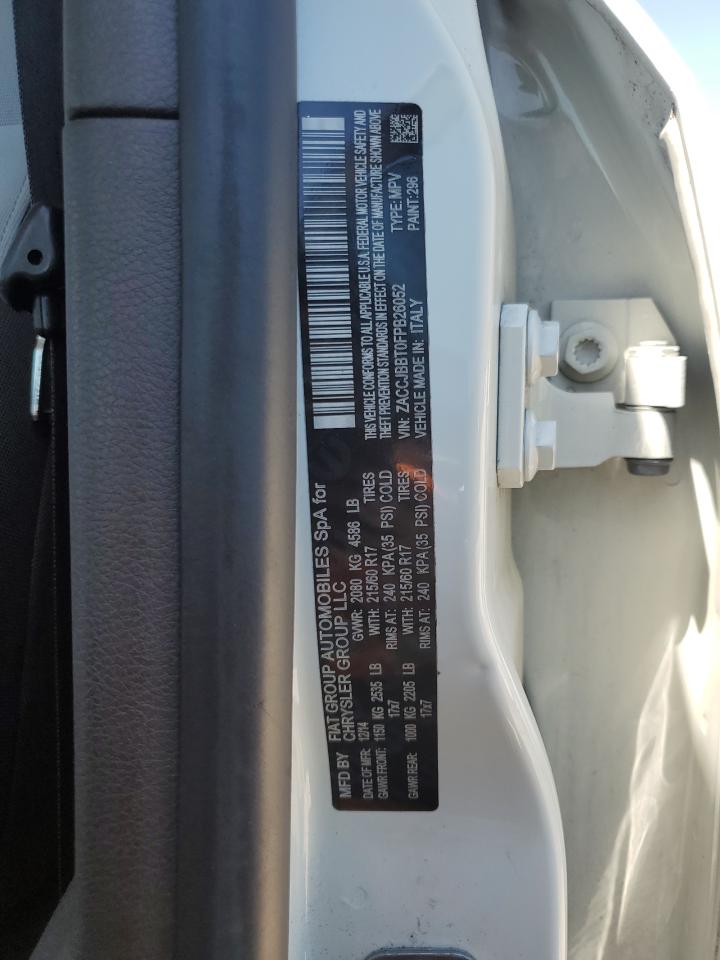 ZACCJBBT0FPB26052 2015 Jeep Renegade Latitude