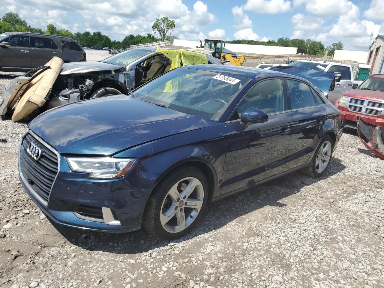 WAUAUGFF5J1086007 2018 Audi A3 Premium