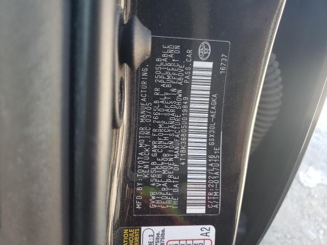 2005 Toyota Avalon Xl VIN: 4T1BK36B05U019849 Lot: 60971984