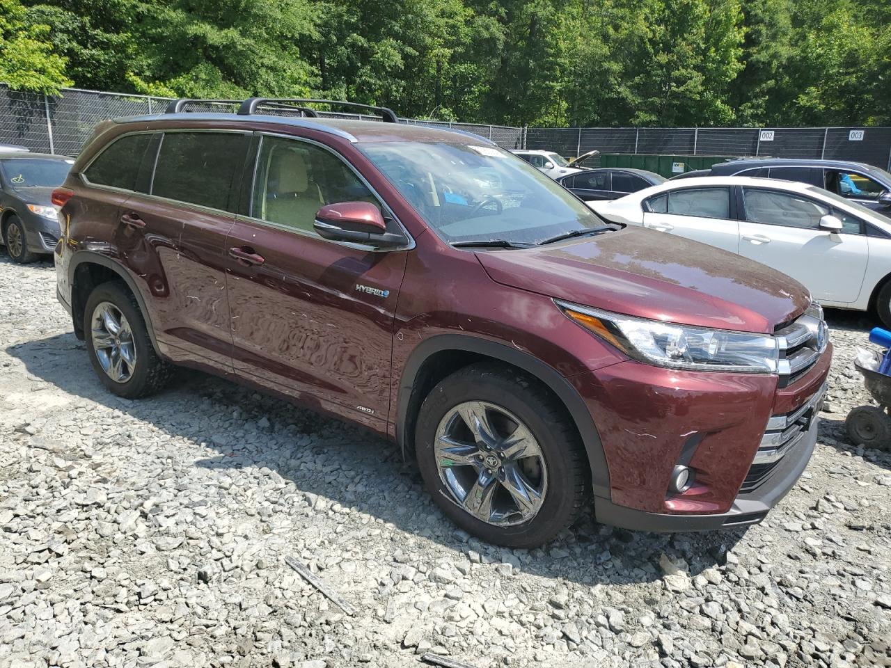 5TDDGRFH5HS027427 2017 Toyota Highlander Hybrid Limited