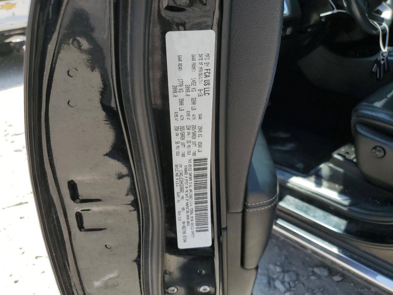 1C4RDJEG9HC636661 2017 Dodge Durango Citadel