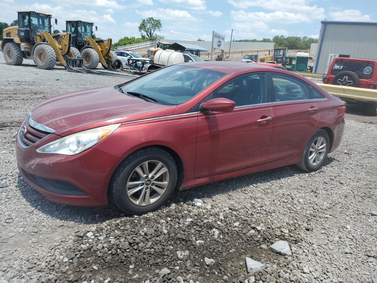 2014 Hyundai Sonata Gls vin: 5NPEB4ACXEH900740