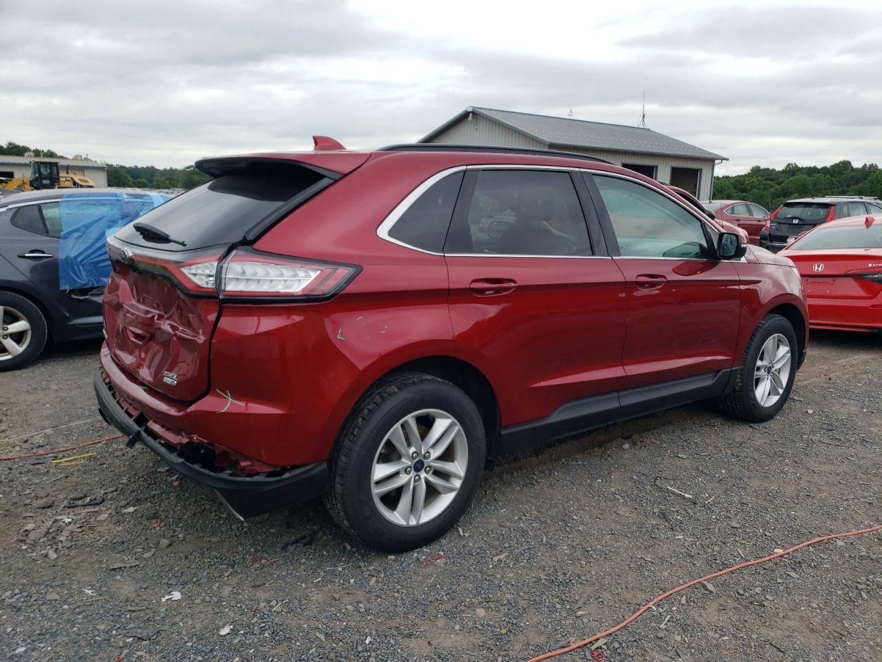 2FMPK4J9XJBB61707 2018 Ford Edge Sel